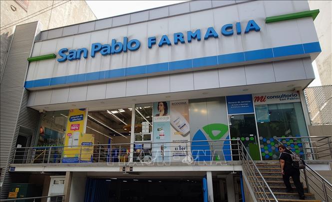 Một trung tâm phân phối của Tập đoàn dược phẩm San Pablo - một trong những khách hàng sử dụng công nghệ AI trong quản lý in ấn của Primero. Ảnh: Phi Hùng - PV TTXVN tại Mexico