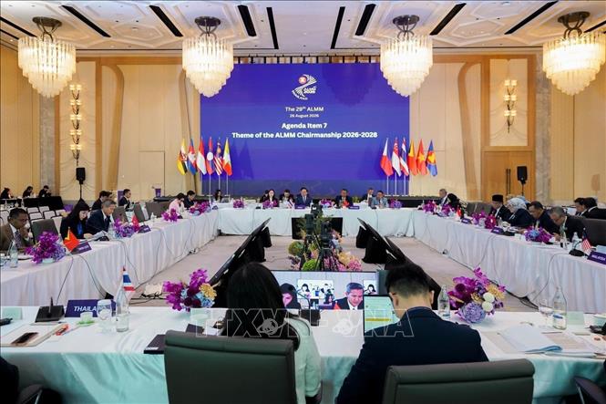 Hội nghị ALMM lần thứ 29 tại Bangkok, Thái Lan. Ảnh: TTXVN phát