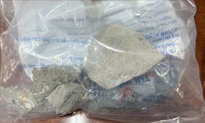 Tang vật thu giữ được trong vụ án. Ảnh: TTXVN phát