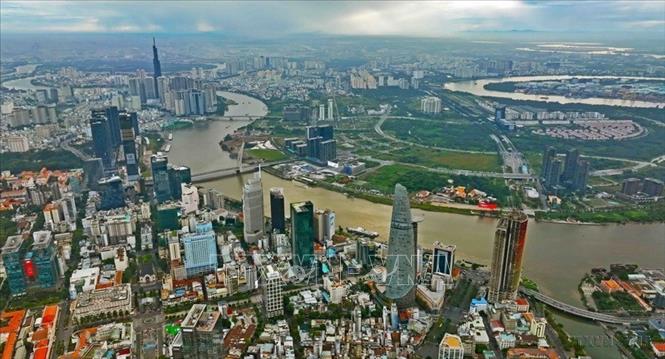 Thành phố Hồ Chí Minh - trung tâm kinh tế, văn hóa, du lịch đầu tàu của cả nước. Ảnh: Vũ Sinh - TTXVN