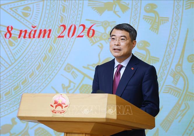 Thủ tướng Lê Minh Hưng chỉ đạo Hội nghị tổng kết năm học 2025-2026 và triển khai năm học 2026-2027. Ảnh: Dương Giang – TTXVN