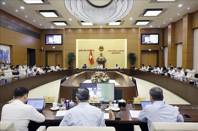Quang cảnh phiên họp. Ảnh: Doãn Tấn - TTXVN