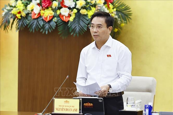 Phó Chủ tịch Quốc hội Nguyễn Doãn Anh phát biểu. Ảnh: Doãn Tấn - TTXVN