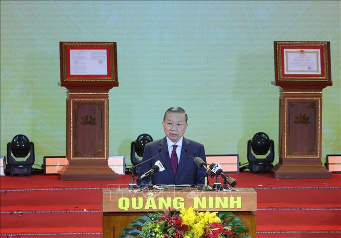 Tổng Bí thư, Chủ tịch nước Tô Lâm phát biểu chỉ đạo. Ảnh: Thống Nhất – TTXVN