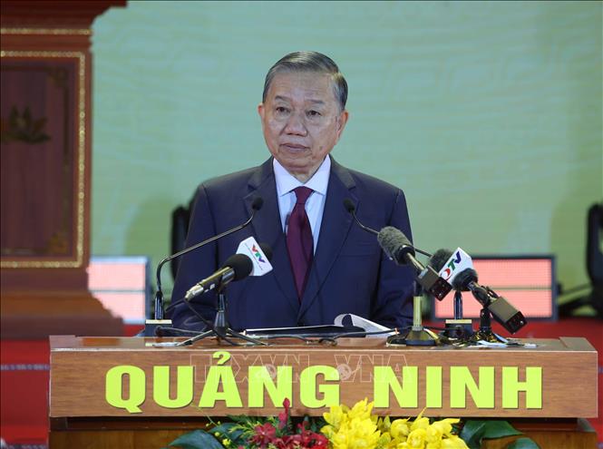 Tổng Bí thư, Chủ tịch nước Tô Lâm phát biểu chỉ đạo. Ảnh: Thống Nhất – TTXVN