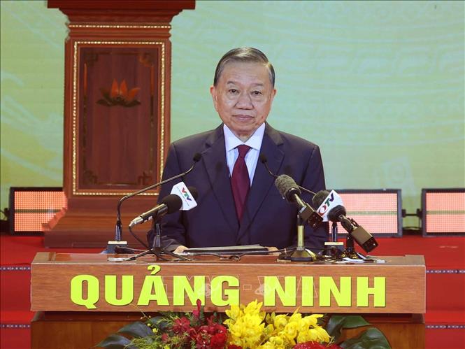 Tổng Bí thư, Chủ tịch nước Tô Lâm phát biểu chỉ đạo. Ảnh: Thống Nhất – TTXVN