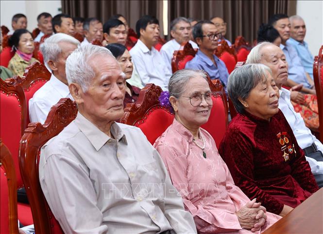 Các đại biểu dự buổi lễ. Ảnh: Văn Điệp - TTXVN