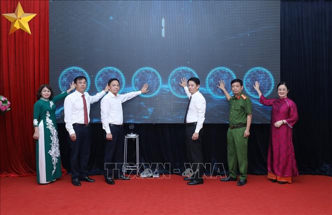 Nghi thức phát động Cuộc thi. Ảnh: Anh Tuấn – TTXVN