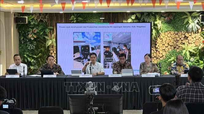 Bộ Y tế Indonesia ngày 28/8 tổ chức họp báo 