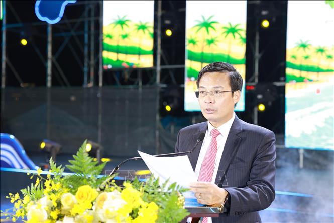  Ông Đinh Văn Tuấn, Phó Chủ tịch UBND tỉnh Lâm Đồng phát biểu tại buổi lễ. Ảnh: Hưng Thịnh – TTXVN