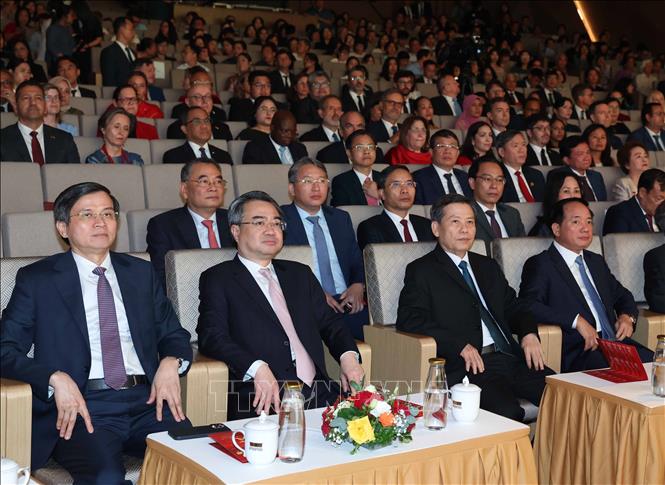 Các đại biểu tham dự Lễ kỷ niệm 81 năm Ngày Quốc khánh 2/9. Ảnh: Thống Nhất - TTXVN