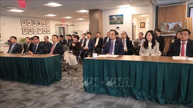 Quang cảnh buổi lễ. Ảnh: Trường Giang - Pv TTXVN tại Mỹ