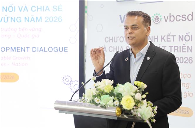 Ông Binu Jacob, Tổng Giám đốc Nestlé Việt Nam cho biết, Hưng Yên là một mảnh đất đầy tiềm năng và có nhiều ưu đãi của đối với doanh nghiệp. Ảnh: Thế Duyệt – TTXVN