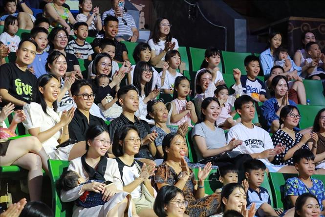 The program has won the audience's affection. VNA Photo: Khánh Hòa
