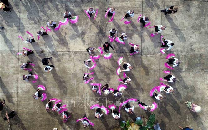 Không gian Trại Văn hóa - Du lịch tại Tuần Văn hóa - Du lịch Mộc Châu năm 2026. Ảnh: Quang Quyết - TTXVN