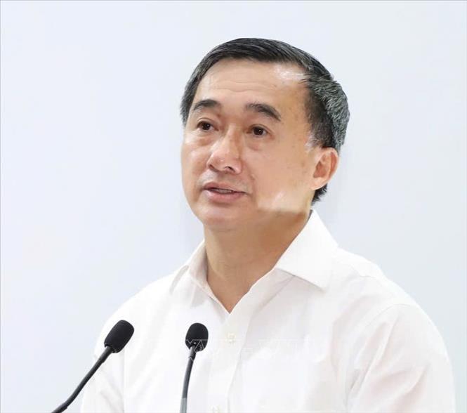 Thứ trưởng Bộ Y tế Trần Văn Thuấn. Ảnh: TTXVN phát