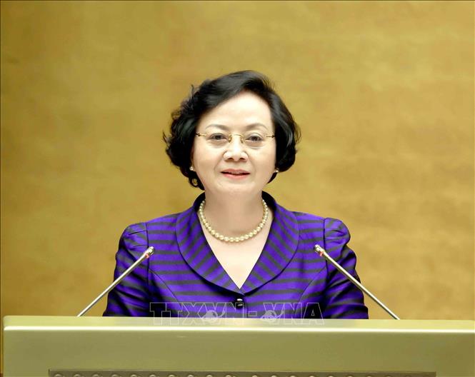 Đồng chí Phạm Thị Thanh Trà, Bí thư Trung ương Đảng, Phó Thủ tướng Chính phủ quán triệt Chuyên đề “Những nội dung trọng tâm, cốt lõi Nghị quyết của Bộ Chính trị về phát triển du lịch Việt Nam trở thành ngành kinh tế mũi nhọn trong kỷ nguyên mới”. Ảnh: Phương Hoa - TTXVN
