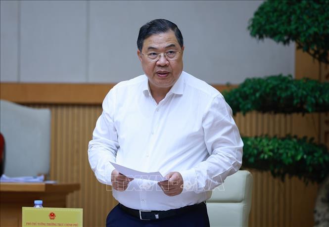 Phó Thủ tướng Thường trực Phạm Gia Túc phát biểu. Ảnh: Dương Giang-TTXVN