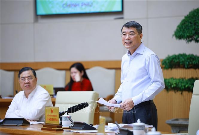 Thủ tướng Lê Minh Hưng kết luận Phiên họp Chính phủ thường kỳ tháng 8 năm 2026. Ảnh: Dương Giang – TTXVN
