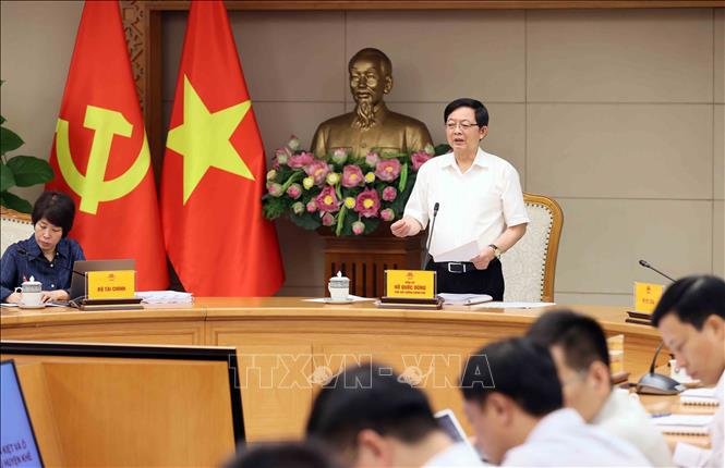 Phó Thủ tướng Hồ Quốc Dũng phát biểu tại cuộc họp. Ảnh: An Đăng - TTXVN