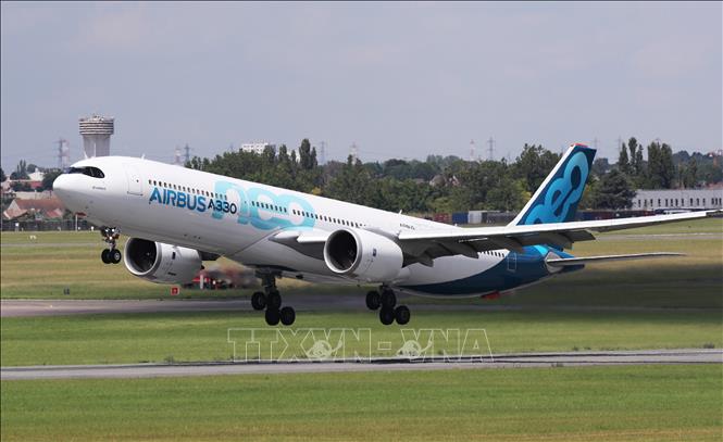 (Tư liệu) Máy bay A330 NEO của hãng Airbus. Ảnh: THX/TTXVN phát