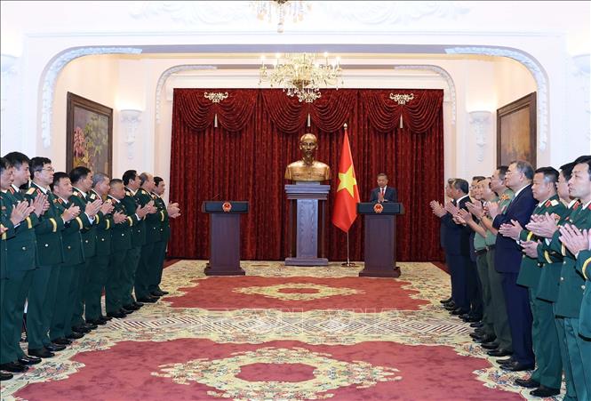Tổng Bí thư, Chủ tịch nước Tô Lâm phát biểu giao nhiệm vụ. Ảnh: Thống Nhất – TTXVN
