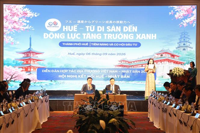 Hội nghị Kết nối Huế - Nhật Bản năm 2026. Ảnh: Mai Trang - TTXVN