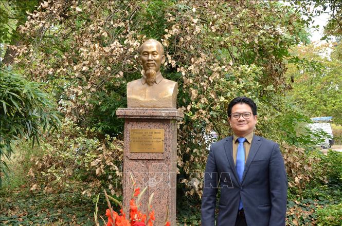Ông Đào Quốc Cương, Tham tán, Trưởng bộ phận xúc tiến đầu tư và Đại diện Bộ Tài chính, Đại sứ quán Việt Nam tại Pháp. Ảnh: Hữu Chiến - PV TTXVN tại Pháp