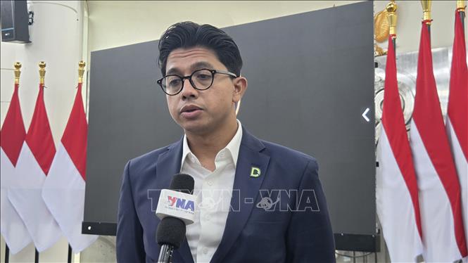 Ông Fadli Rahman, Giám đốc điều hành PT Daya Energi Bersih Nusantara (Denera), trả lời TTXVN tại Indonesia. Ảnh: Minh Thái - PV TTXVN tại Indonesia