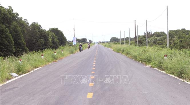 Dự án đê biển Đông có vai trò quan trọng trong phát triển kinh tế xã hội, an ninh quốc phòng. Ảnh: Tuấn Phi – TTXVN 