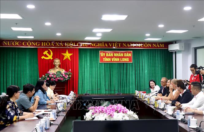 Quang cảnh buổi làm việc. Ảnh: Lê Thúy Hằng – TTXVN