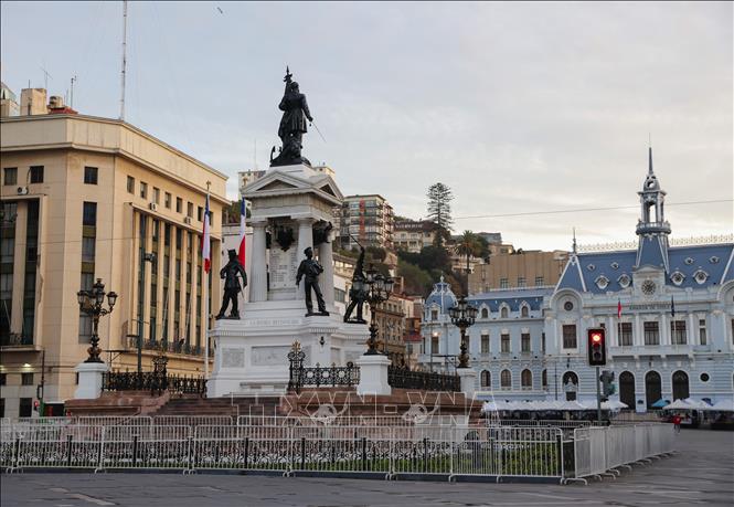 Quang cảnh thành phố Valparaiso, Chile. Ảnh: THX/TTXVN phát