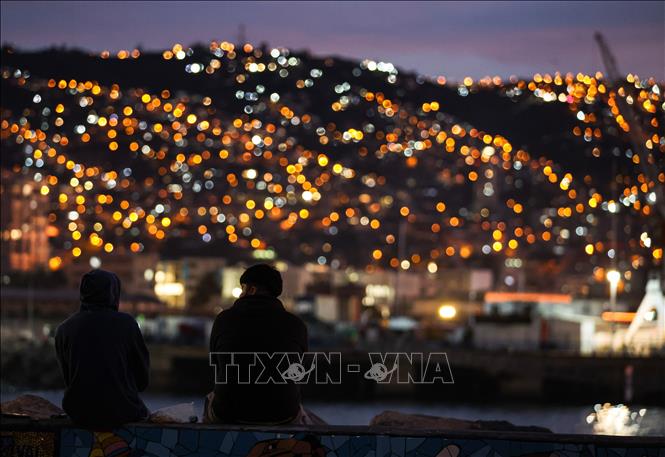 Quang cảnh thành phố Valparaiso, Chile. Ảnh: THX/TTXVN phát