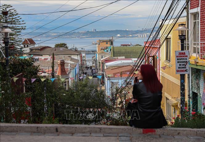 Quang cảnh thành phố Valparaiso, Chile. Ảnh: THX/TTXVN phát