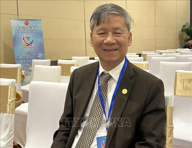Anh hùng Lao động, GS, TS Nguyễn Anh Trí, Đại biểu Quốc hội khóa XIV, XV, Thành viên Đoàn Chủ tịch Liên hiệp các Hội Khoa học và Kỹ thuật Việt Nam đã dành phần lớn sự nghiệp cho lĩnh vực huyết học - truyền máu.  Ảnh: Diệu Thúy - TTXVN