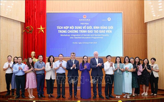 Đại biểu tham dự hội thảo. Ảnh: Thanh Tùng - TTXVN 