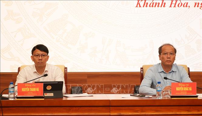 Chủ trì hội nghị. Ảnh: Phan Sáu - TTXVN