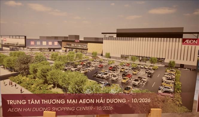 Phối cảnh TTTM Hải Dương. Ảnh: Trần Việt - TTXVN 