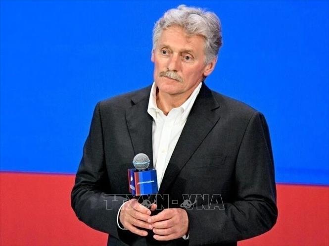 Ngày 7/9/2026, Điện Kremlin cho biết Nga không loại trừ khả năng nối lại đàm phán ba bên với Mỹ và Ukraine, song cho rằng còn quá sớm để xác định thời gian và địa điểm cụ thể. Trong ảnh: Người phát ngôn Điện Kremlin Dmitry Peskov. Ảnh: IRNA/TTXVN phát