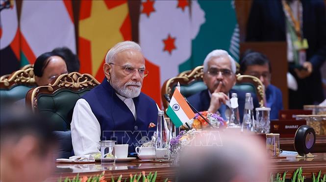 Thủ tướng Cộng hòa Ấn Độ Narendra Modi. Ảnh: Dương Giang – TTXVN 