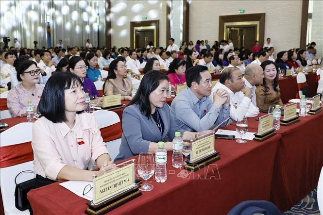 Đại biểu dự Hội nghị Cộng tác viên toàn quốc Báo Đại biểu Nhân dân 2026. Ảnh: Doãn Tấn – TTXVN