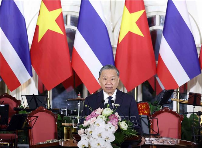Tổng Bí thư, Chủ tịch nước Tô Lâm phát biểu. Ảnh: Thống Nhất – TTXVN