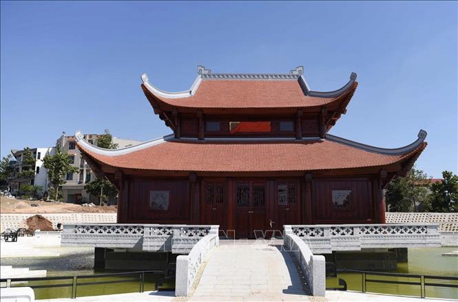 Quang cảnh Công viên Văn miếu vừa được khánh thành tại tỉnh Bắc Ninh. Ảnh: Thanh Thương - TTXVN 