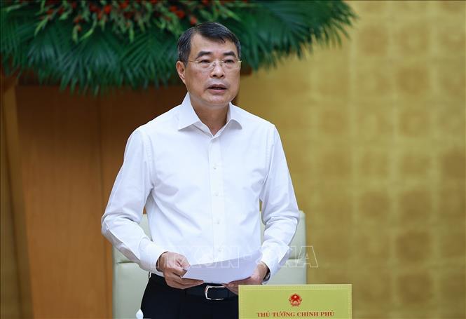Thủ tướng Lê Minh Hưng chủ trì Phiên họp Chính phủ chuyên đề về xây dựng pháp luật tháng 9 năm 2026. Ảnh: Dương Giang-TTXVN
