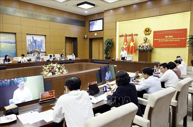 Tổng Bí thư, Chủ tịch nước Tô Lâm, Trưởng Đoàn Kiểm tra, giám sát số 218 phát biểu. Ảnh: Doãn Tấn - TTXVN