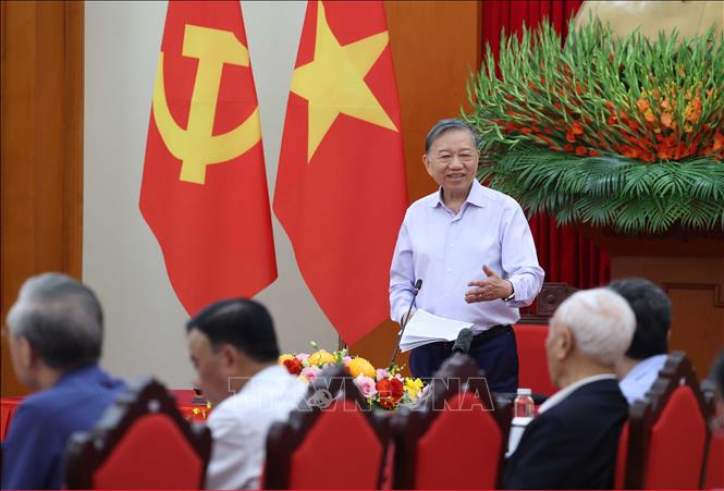 Tổng Bí thư, Chủ tịch nước Tô Lâm phát biểu chỉ đạo. Ảnh: Thống Nhất – TTXVN