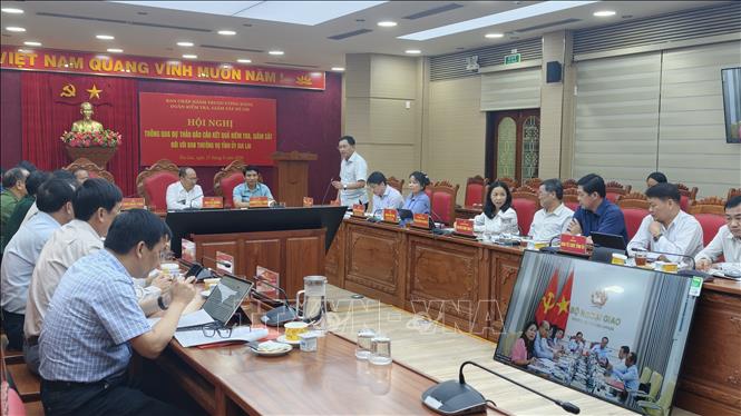Quang cảnh buổi làm việc. Ảnh: Sỹ Thắng - TTXVN