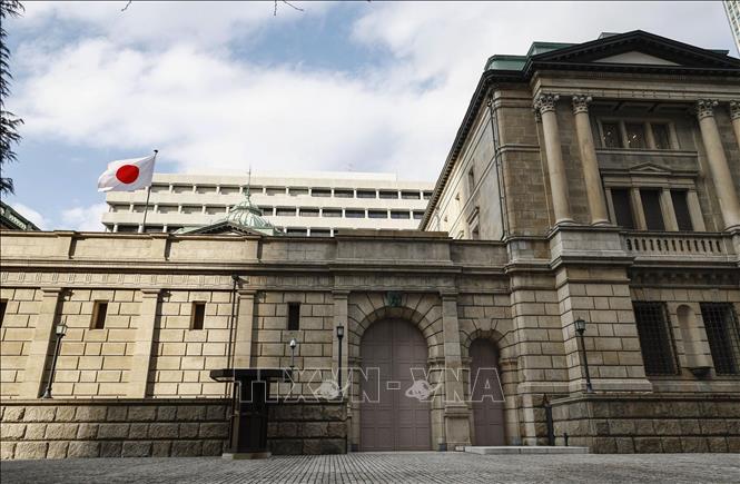 Trụ sở Ngân hàng Trung ương Nhật Bản ở Tokyo. Ảnh: Kyodo/TTXVN phát