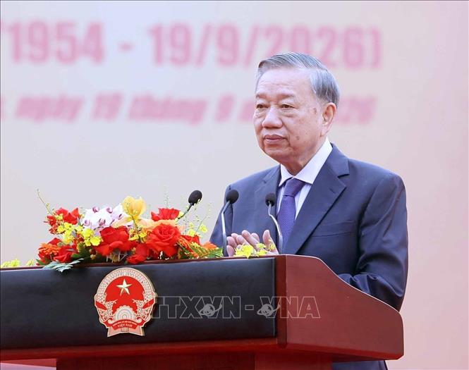 Tổng Bí thư, Chủ tịch nước Tô Lâm phát biểu. Ảnh: Thống Nhất – TTXVN
