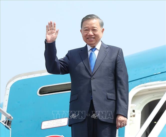 Tổng Bí thư, Chủ tịch nước Tô Lâm lên đường dự Phiên thảo luận cấp cao ĐHĐ LHQ Khóa 81, hoạt động song phương tại Hoa Kỳ và thăm cấp Nhà nước Canada. Ảnh: Thống Nhất – TTXVN